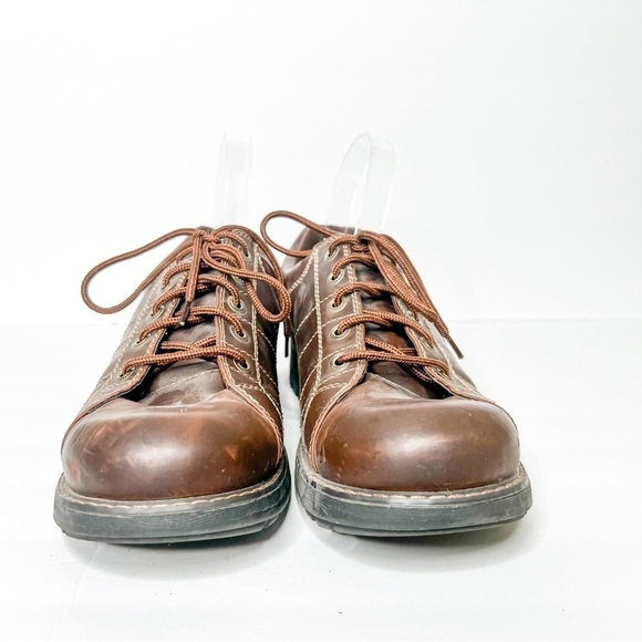 Y2K Vintage 90’s Dr. Martens Look Airwalk Brown Loafers Size 11 NWT Chunky - Picture 3 of 5